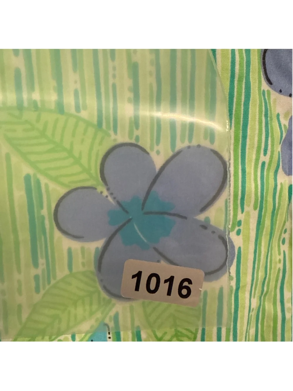 Lilly Pulitzer Girls Little Lilly Classic Shift Floral Green Blue Dress Size 7